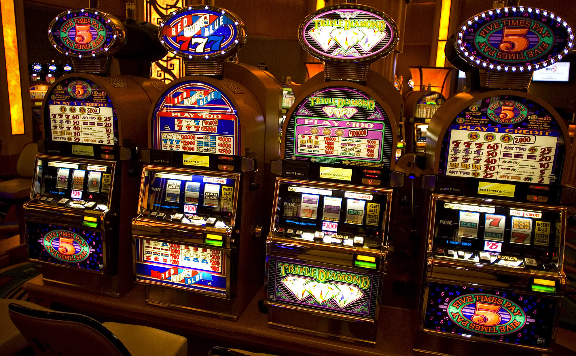 Different types of buffalo slot machines